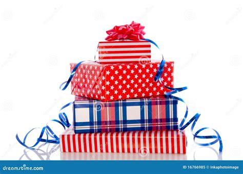 red white and blue gifts